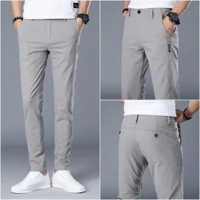 Ice Silk Casual Straight Leg Sports Pants