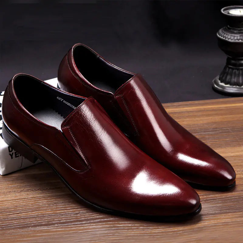 British Pointed Oxford Shoes for Men