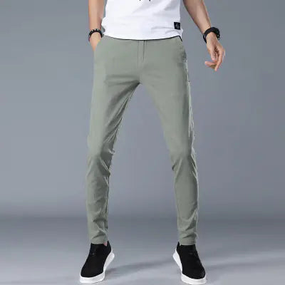 Ice Silk Casual Straight Leg Sports Pants
