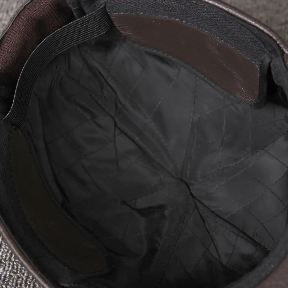 Single Color Leather Hat