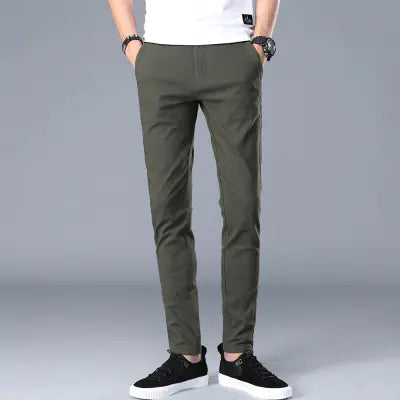 Ice Silk Casual Straight Leg Sports Pants