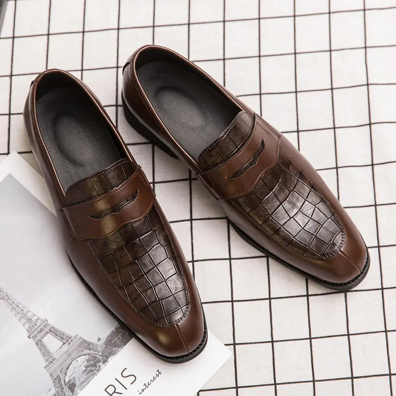 British Casual Business Leather Shoes for Men