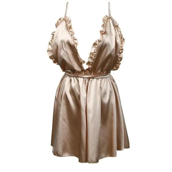 Colorful Strap Bodysuit - Women's Sleepwear Jumpsuit