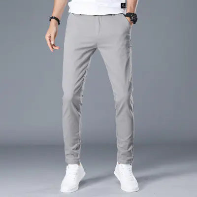 Ice Silk Casual Straight Leg Sports Pants